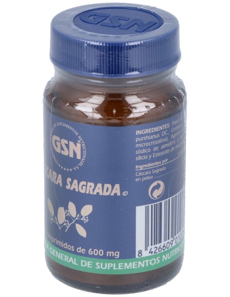 Gsn Cascara Sagrada 60Comp