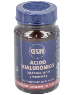 Gsn Ácido Hialurónico 60Mgx60Comps