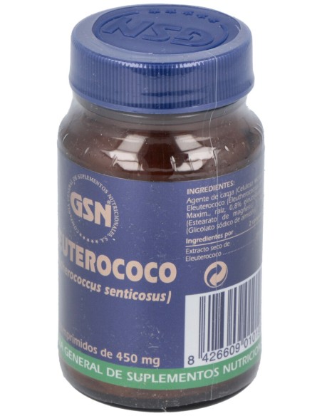 Eleuterococo 100Mg. 50Comp.