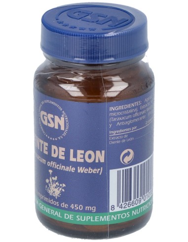 Diente De Leon 350Mg. 60Comp.