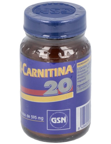 Gsn L Carnitina Pura 80 Cpr