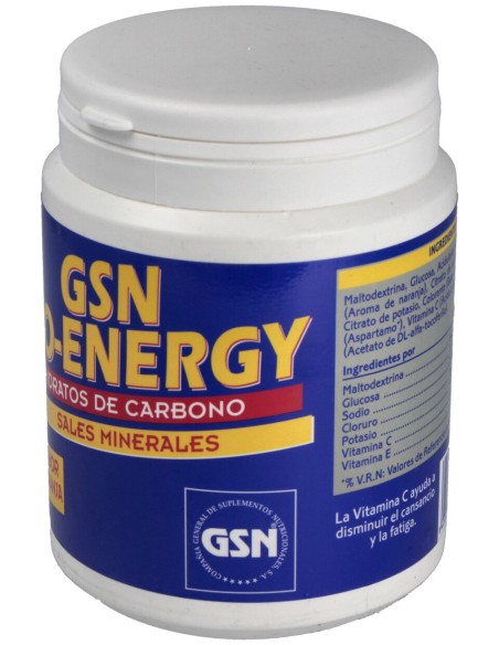 Gsn Iso Energy Naranja Polvo 480G