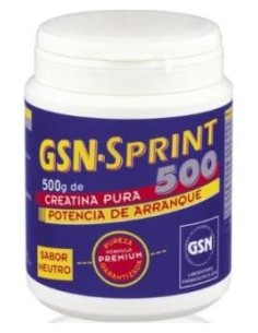 Gsn Sprint Creatina Pura Sabor Neutro 500Gr.