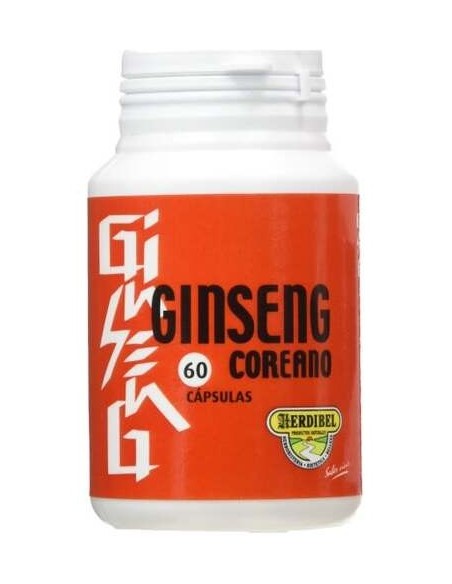 Herdibel Ginseng Coreano 500Mg 60Caps