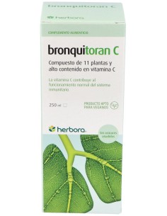 Herbora Herbora Bronquitoran Jarabe 250Ml