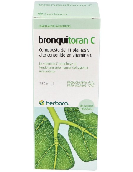 Herbora Herbora Bronquitoran Jarabe 250Ml