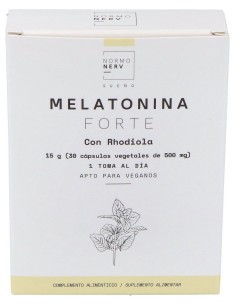 Herbora Normonerv Melatonina Forte 30 Cáps
