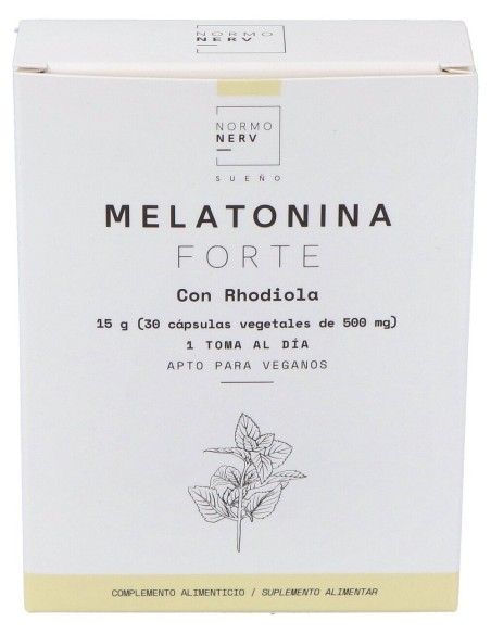 Herbora Normonerv Melatonina Forte 30 Cáps