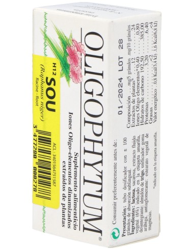 Oligophytum H12 Sou (Azufre) 100Gra