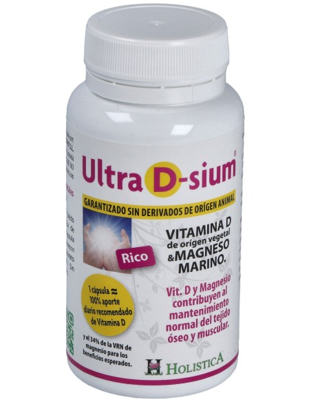Ultra D-Sium Vit.D + Mg 60Perlas