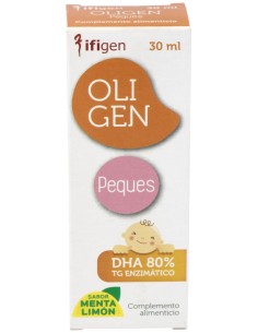 Oligen Peques Dha 80% Tg Enzimatico 30Ml.