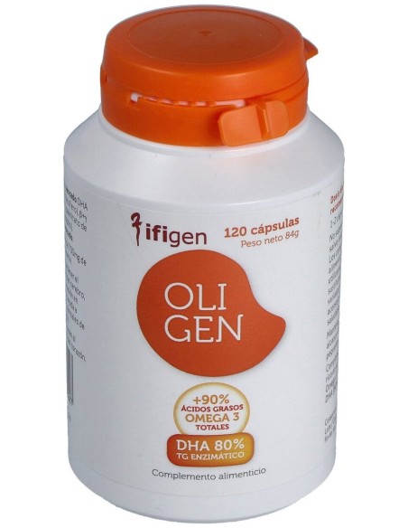 Oligen Dha 80% Tg Enzimatico 120Cap.