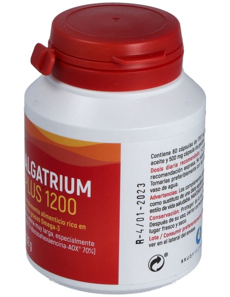 Algatrium Plus 1200 Perlas 60 Perlas