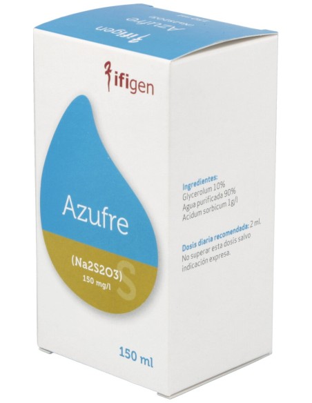 Azufre (S) Oligoelementos 150Ml.