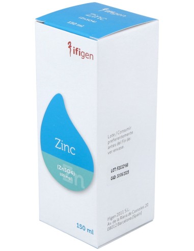 Zinc (Zn) Oligoelementos 150Ml.