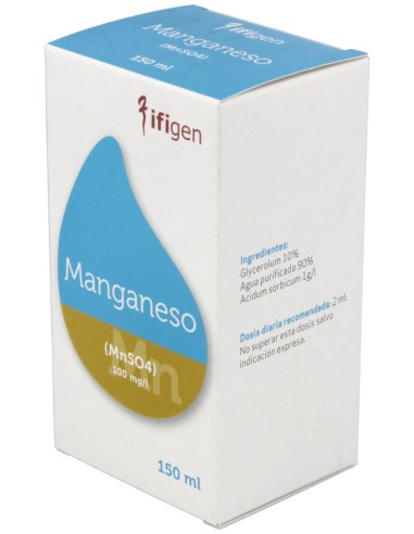 Manganeso (Mn) Oligoelementos 150Ml.