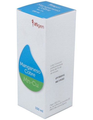 Manganeso-Cobre (Mn-Cu) Oligoelementos 150Ml.