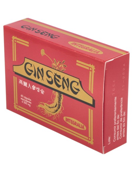 Integralia Ginseng Rojo Coreano 500Mg 60Caps