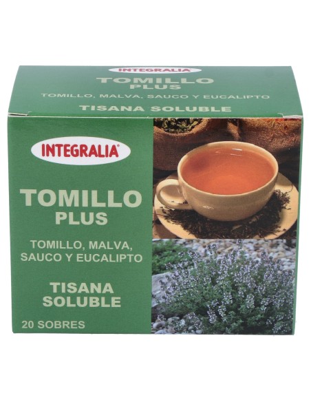 Integralia Tomillo Plus Soluble 20 Sobres