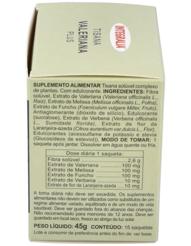 Valeriana Plus Soluble 15Sbrs.