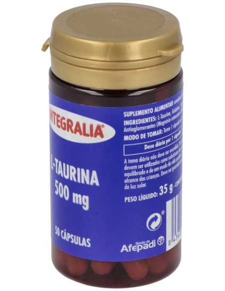 Integalia L Taurina 500Mg 50Caps