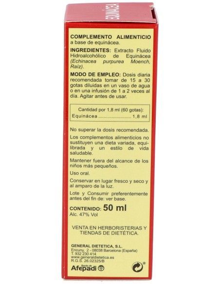 Echinacea Concentrado 50Ml.