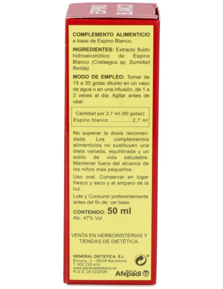 Integralia Ext. Espino Blanco 50Ml