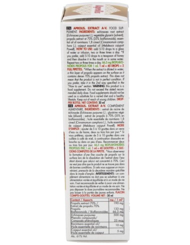 Aprolis Extracto A-V 30Ml.
