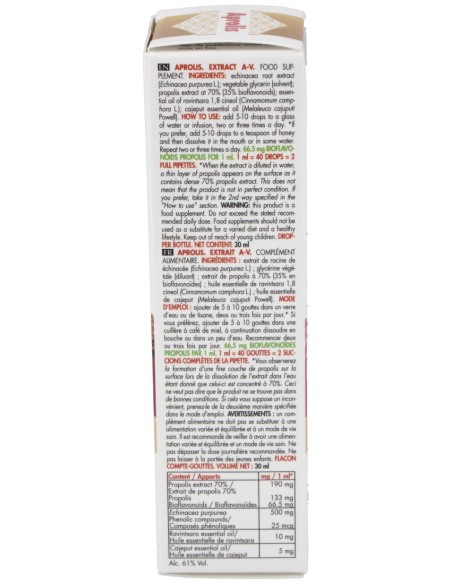 Aprolis Extracto A-V 30Ml.