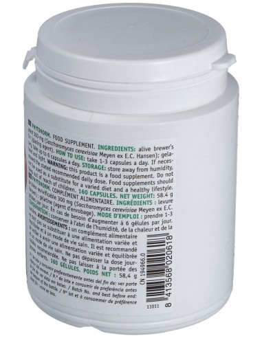 Phytonorm (Levadura De Cerveza) 160Cap