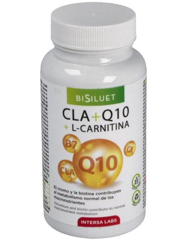 Intersa Bisiluet Cla + Q10 + L Carnitina 45Caps