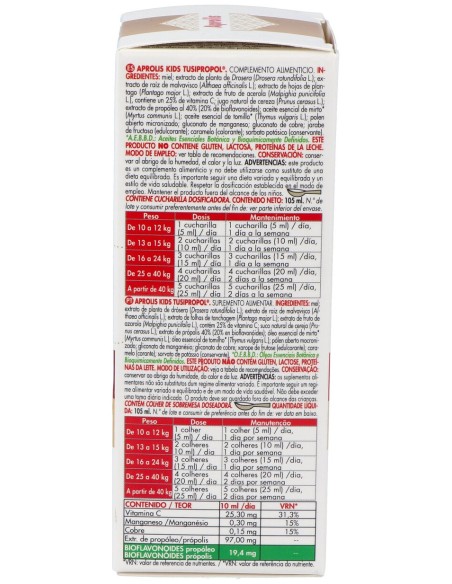 Aprolis Kids Tusi Propol 105Ml.Intersa
