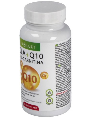 Intersa Bisiluet Cla + Q10 + L Carnitina 45Caps