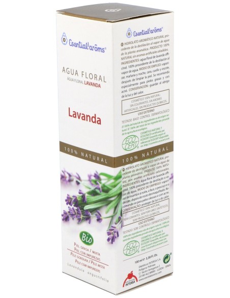Agua Floral Lavanda 100Ml. Ecocert