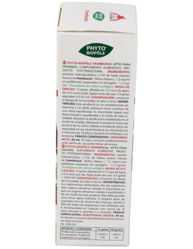 Phyto-Bipole Bio Frambuesa 50Ml.
