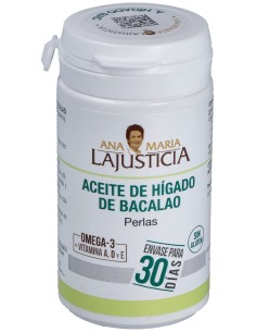 Lajusticia Aceite De Hígado De Bacalao 90 Perlas