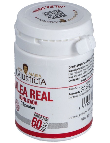 Jalea Real Liofilizada A Mar Justi 60Cap