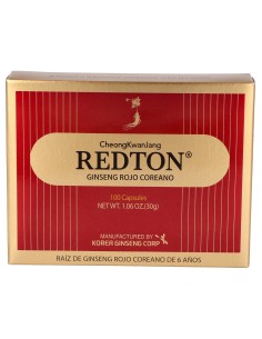 Ginseng Rojo Coreano Redton 100 Capsulas