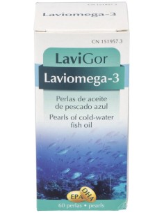 Lavigor Omega 3 Perlas De Aceite De Pescado  60 Caps