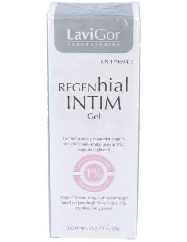 Regenhial Intima Gel 24 Ml 2 Envases