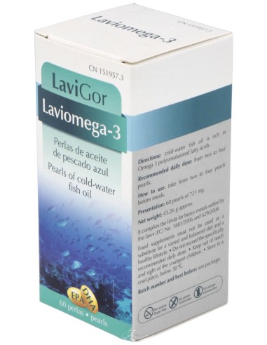Lavigor Omega 3 Perlas De Aceite De Pescado  60...
