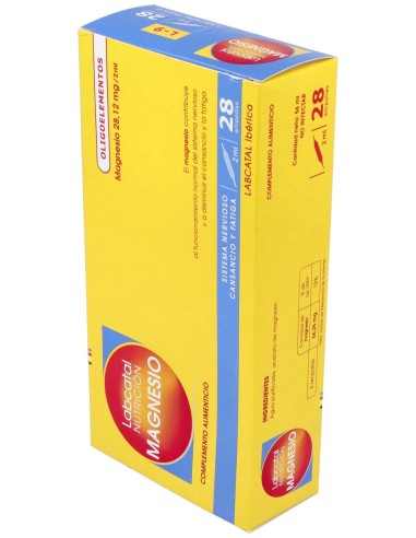 Labcatal Magnesio 28 Ampollas