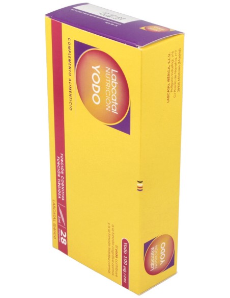 Labcatal Iodo 28 Ampollas