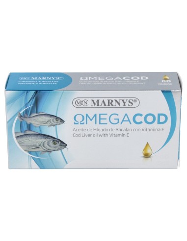 Marnys Omegacod Aceite De Hígado De Bacalao Con...