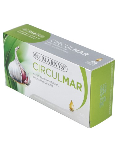 Marnys Circulmar Aceite De Ajo 60 Cáps