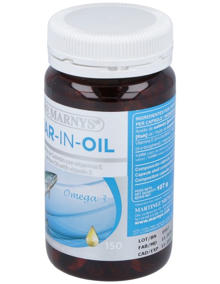 Mar In Oil (Aceite De Salmon 500Mg) 150Perlas