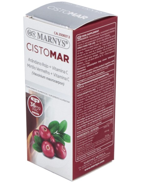 Marnys Cistomar Jarabe Botella 125Ml