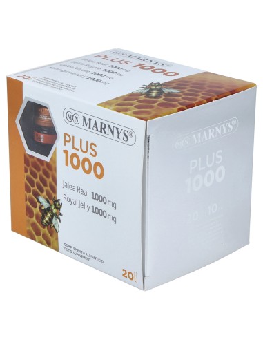 Marnys Jalea Real Plus 1000Mg 20 Viales