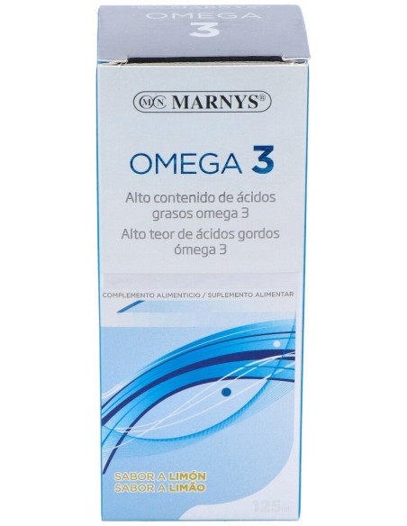 Omega 3 Marino Sabor Limon 125Ml.