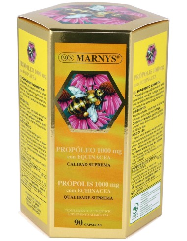 Propoleo 1000Mg.Con Echinacea 90Perlas